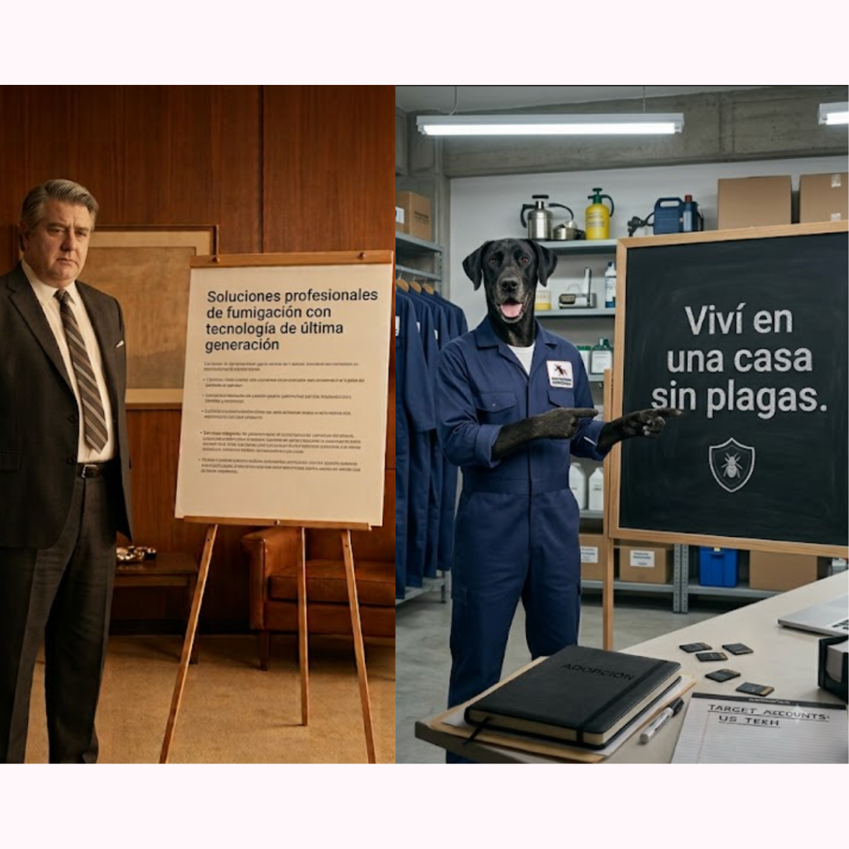 Ejemplo Propuesta de Valor - Servicios Profesionales: Control de Plagas